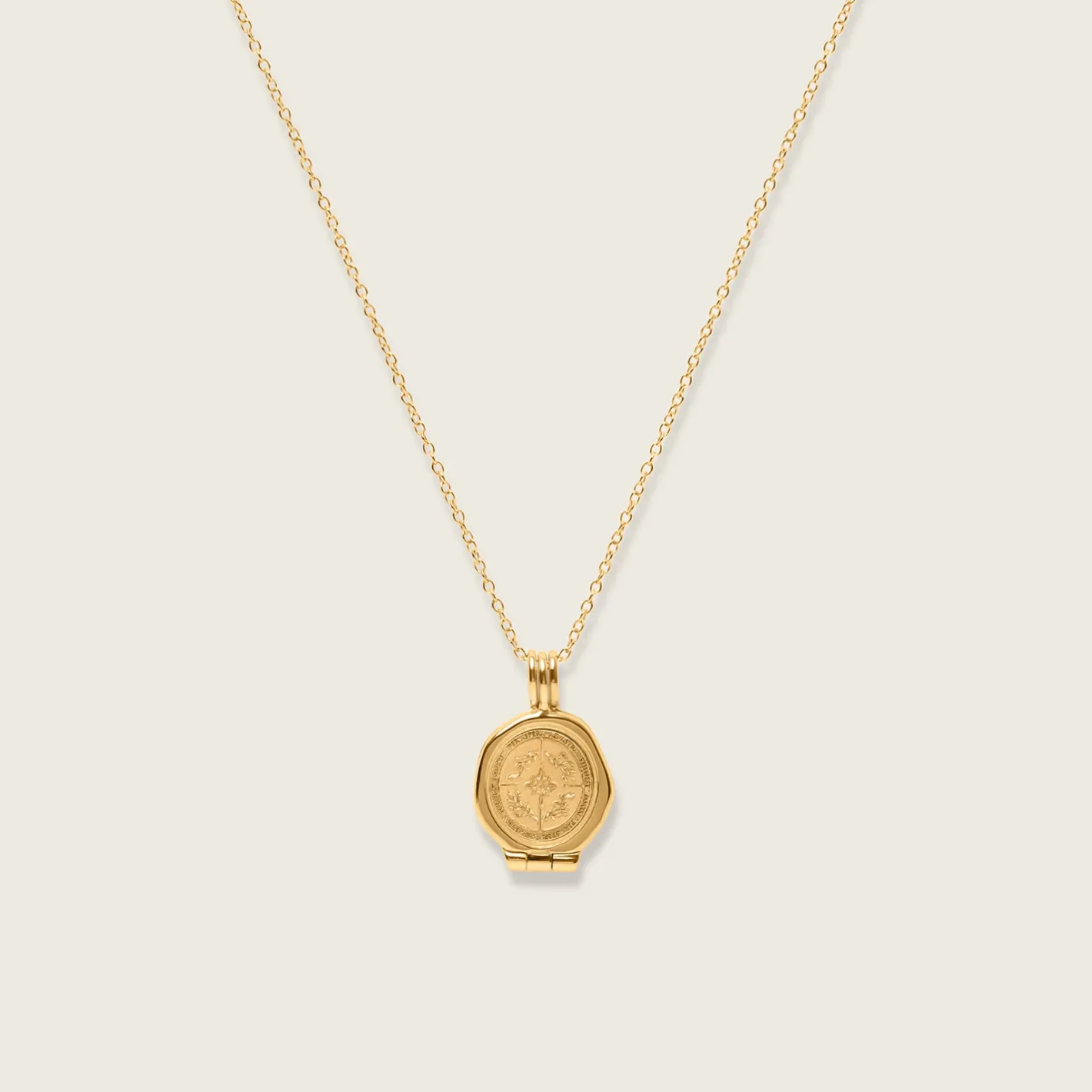 Online STILNEST Ad Astra Seal Medaillon Kette