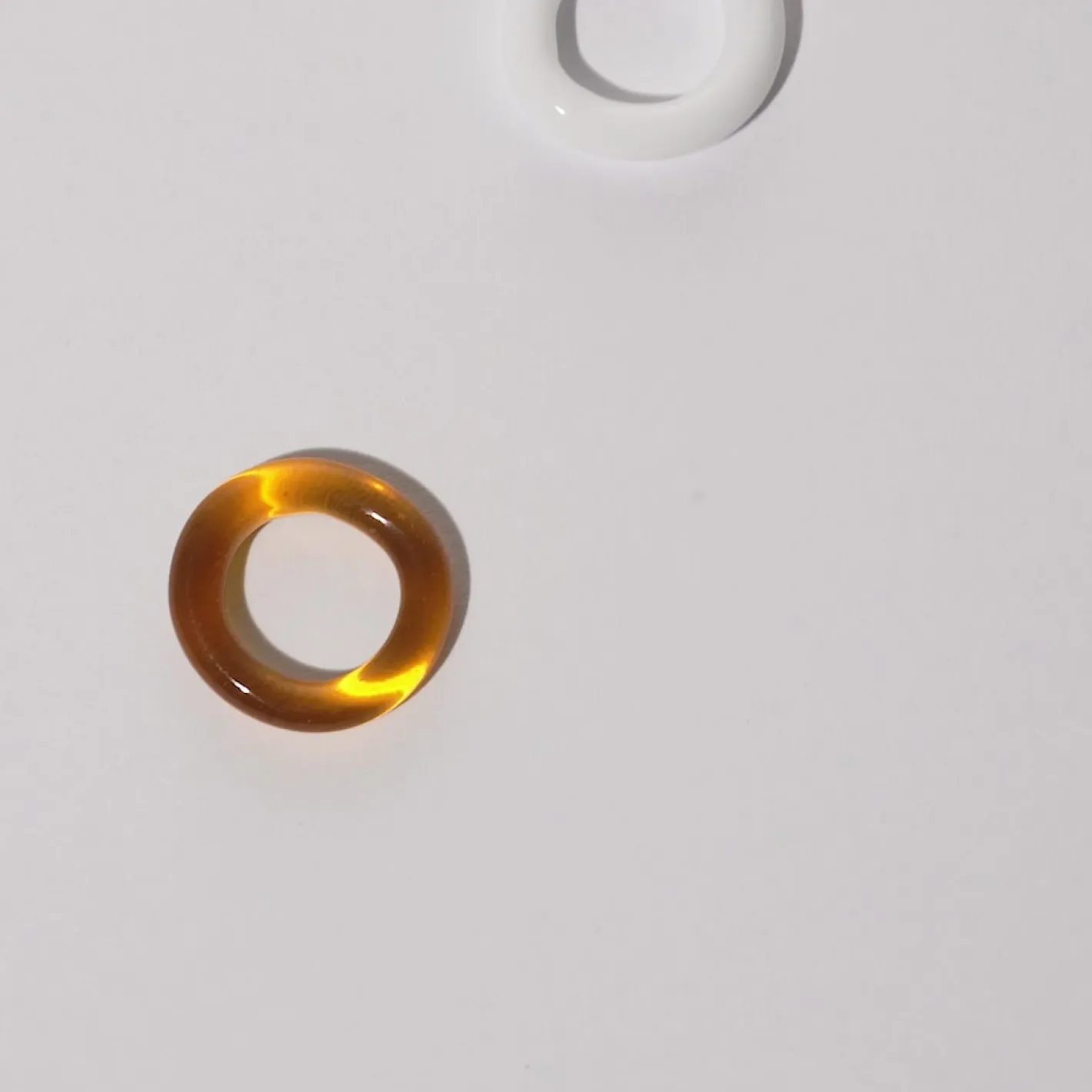 Shop STILNEST Anello Murano Glas Schwarz - Single