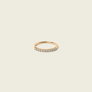 Flash Sale STILNEST Aquamarin Half Eternity Ring | 585 Gold