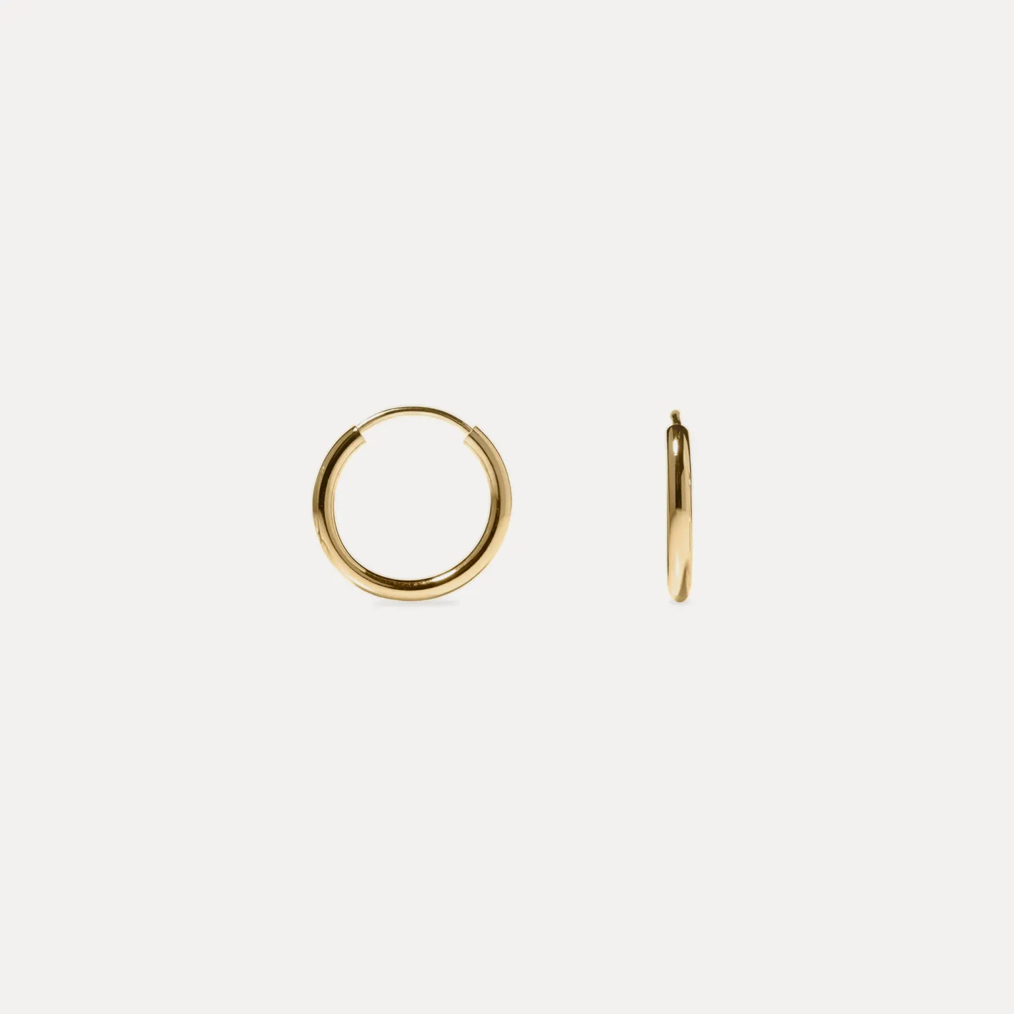 Sale STILNEST Basic Creolen Ohrringe | 585 Gold