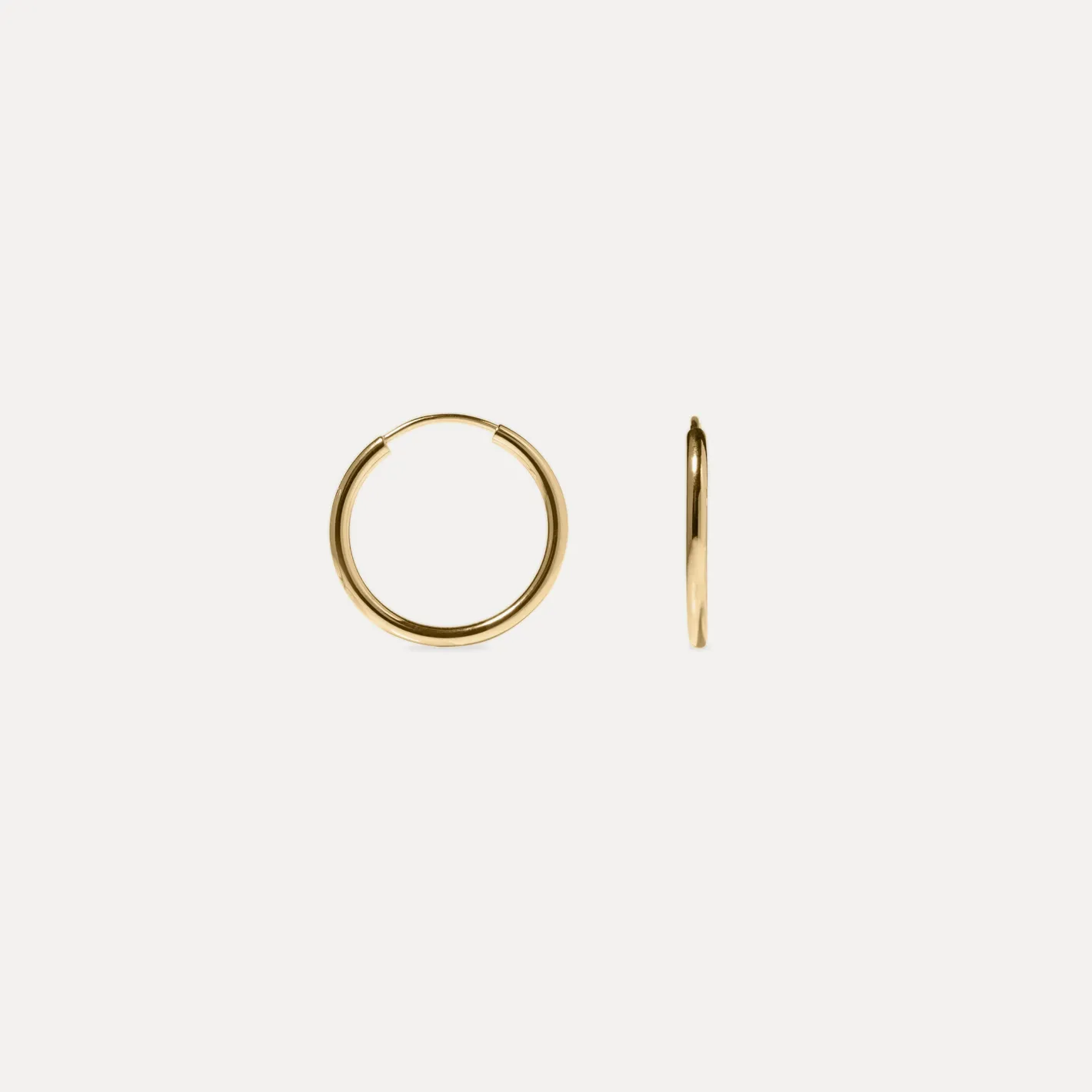 Sale STILNEST Basic Creolen Ohrringe | 585 Gold