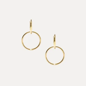 Discount STILNEST Basic Double Creolen Ohrringe | 585 Gold