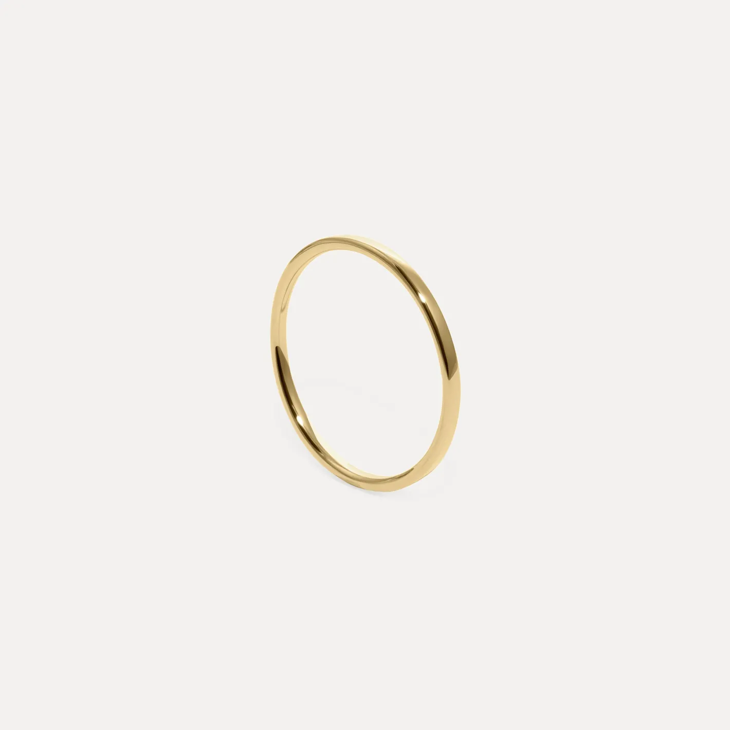 Shop STILNEST Basic Ring | 585 Gold
