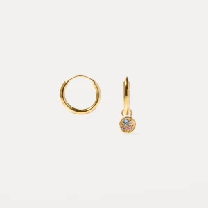 Clearance STILNEST Belong Pavé Creolen Ohrringe