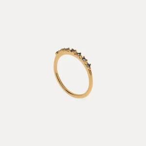 Fashion STILNEST Blaue Kristalle Color Delight Ring