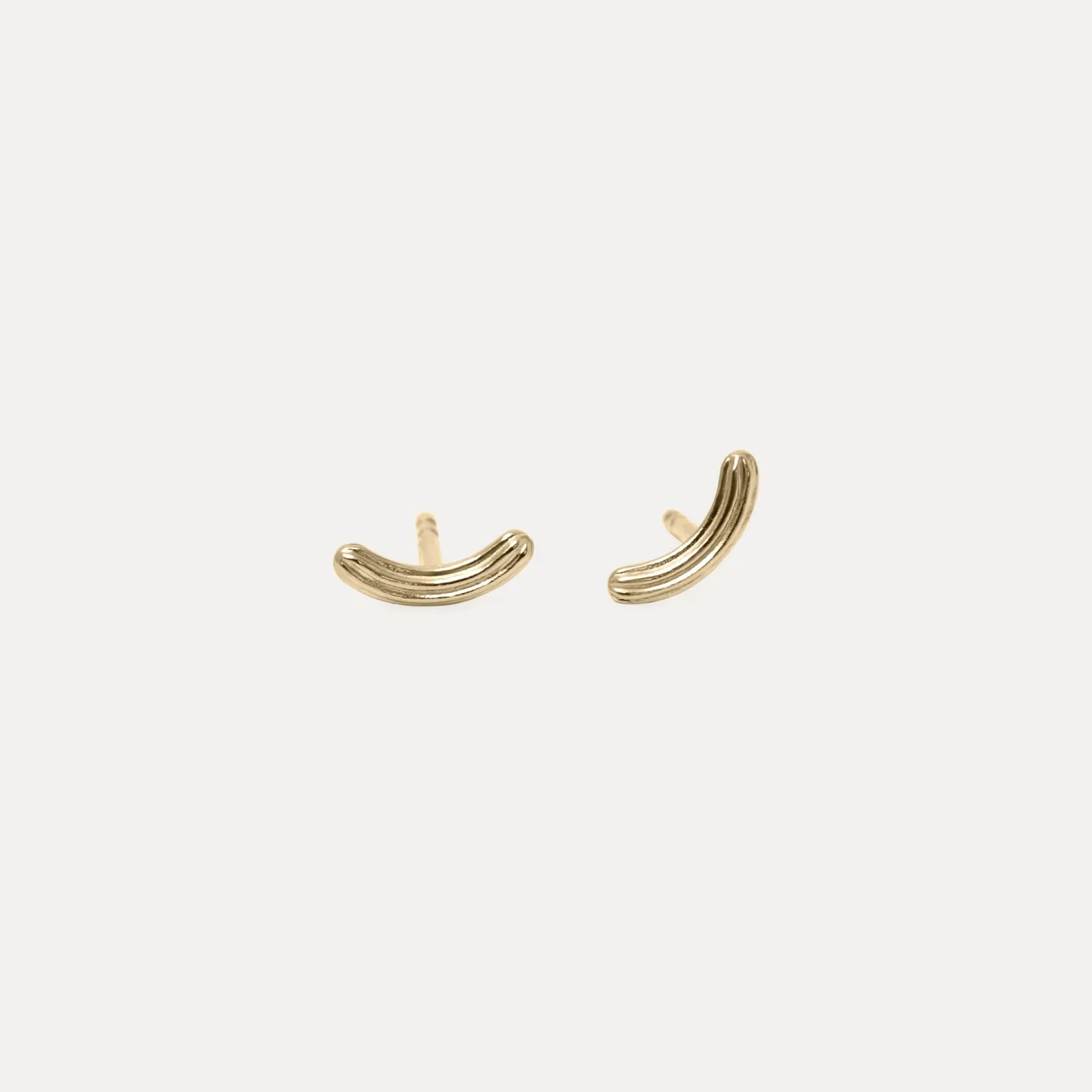 New STILNEST Churro Ohrstecker Ohrringe | 585 Gold