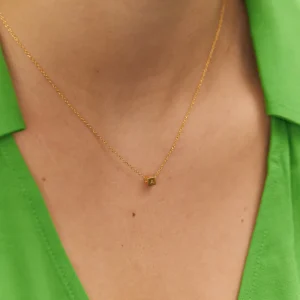 Best Sale STILNEST Cube mit Ankerkette | 585 Gold