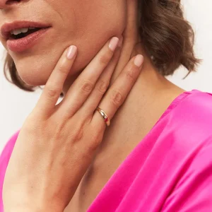 Hot STILNEST Diamant Bombé Bold Ring | 585 Gold