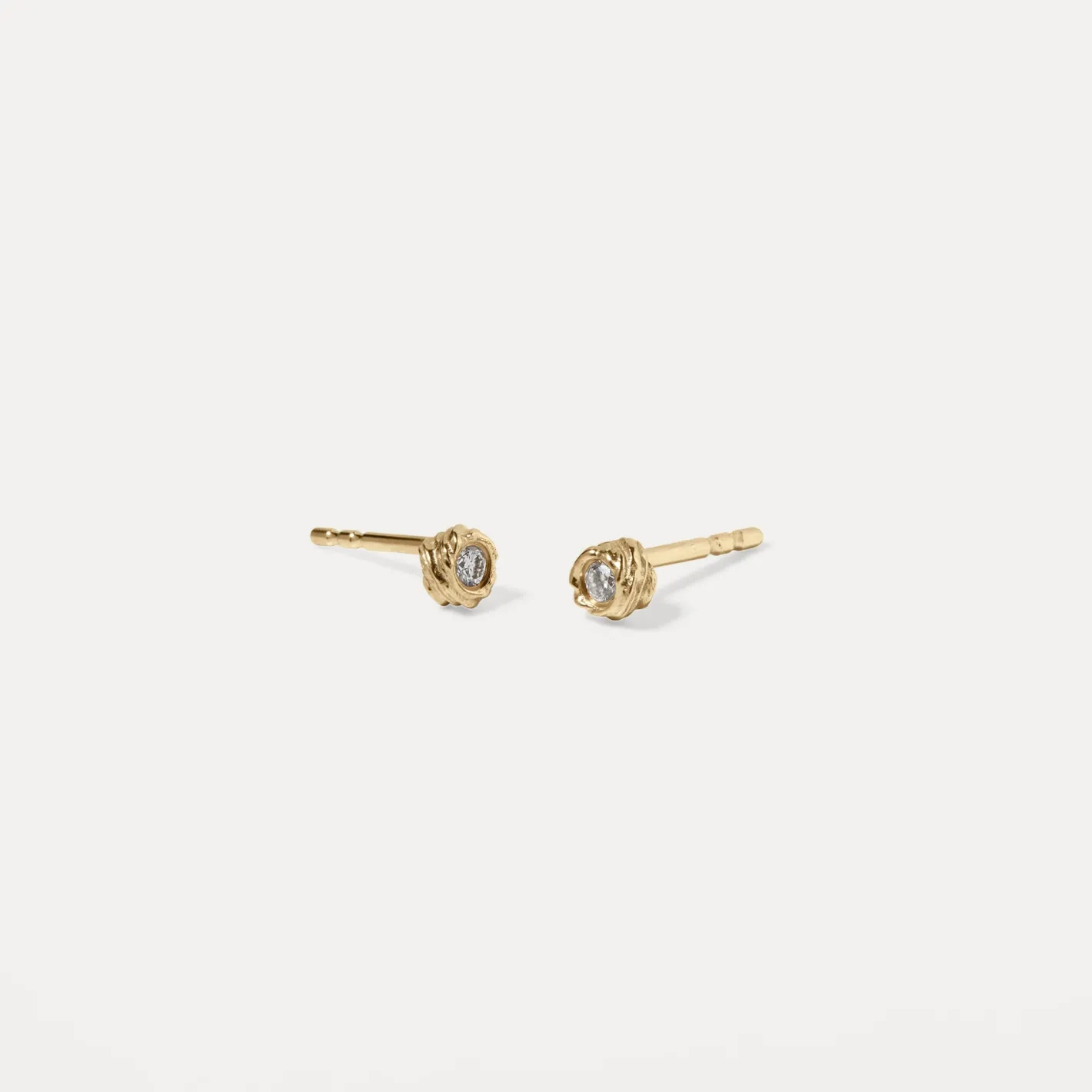 Store STILNEST Diamant Mater Ohrstecker Ohrringe | 585 Gold