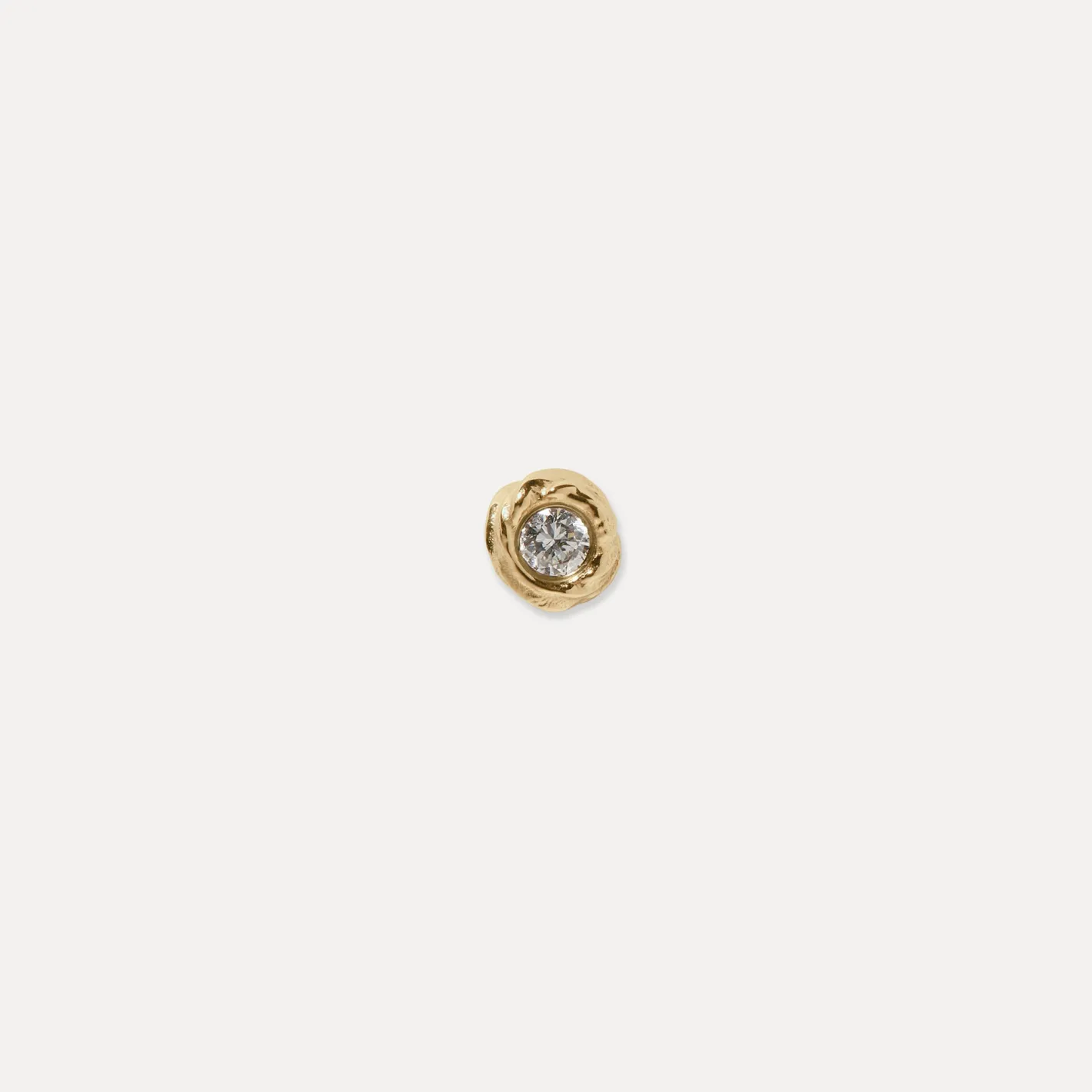 Cheap STILNEST Diamant Mater Ohrstecker Ohrringe - Single | 585 Gold