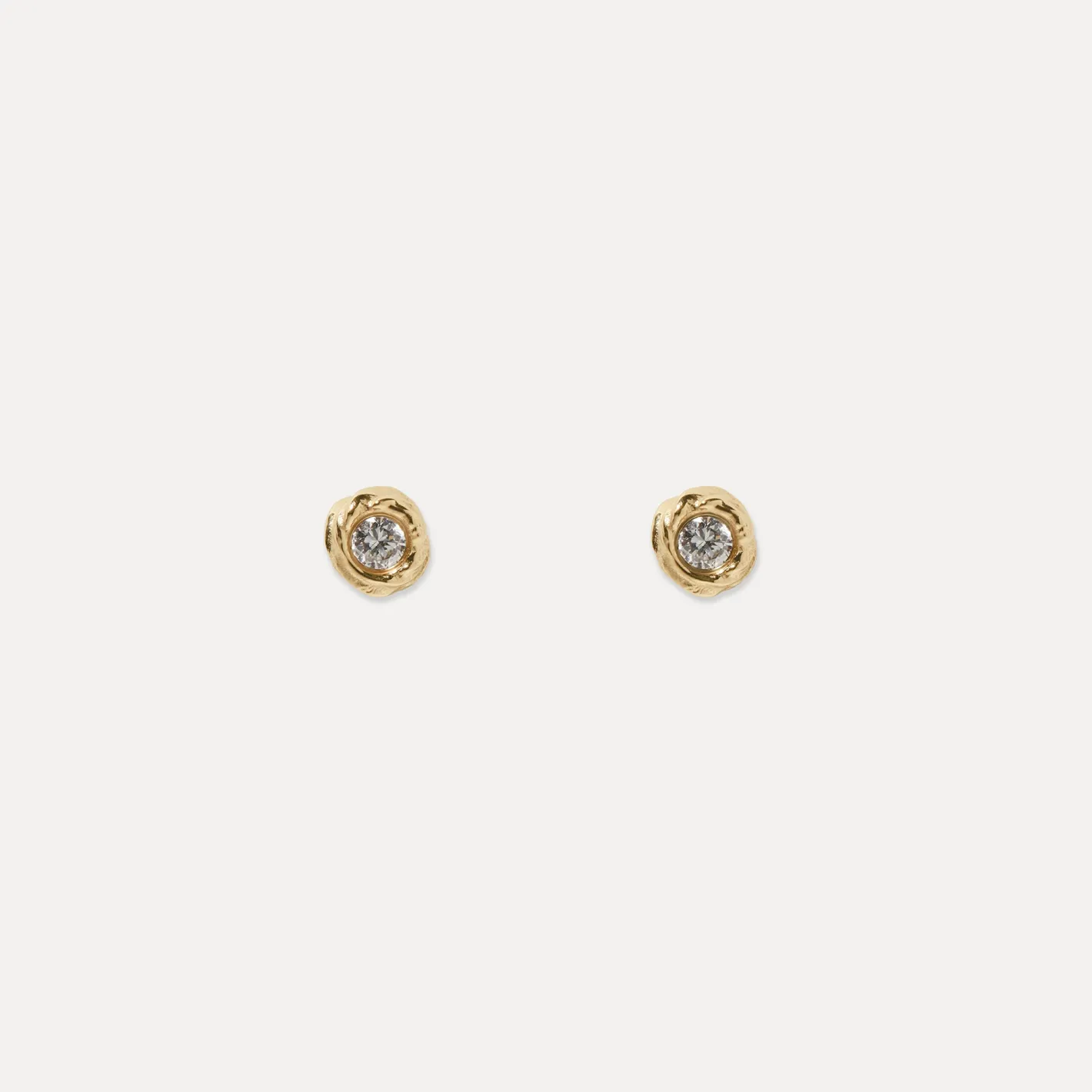 Cheap STILNEST Diamant Mater Ohrstecker Ohrringe - Single | 585 Gold