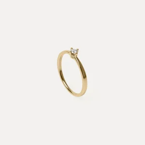 Outlet STILNEST Diamant Solitär Engagement Ring | 585 Gold