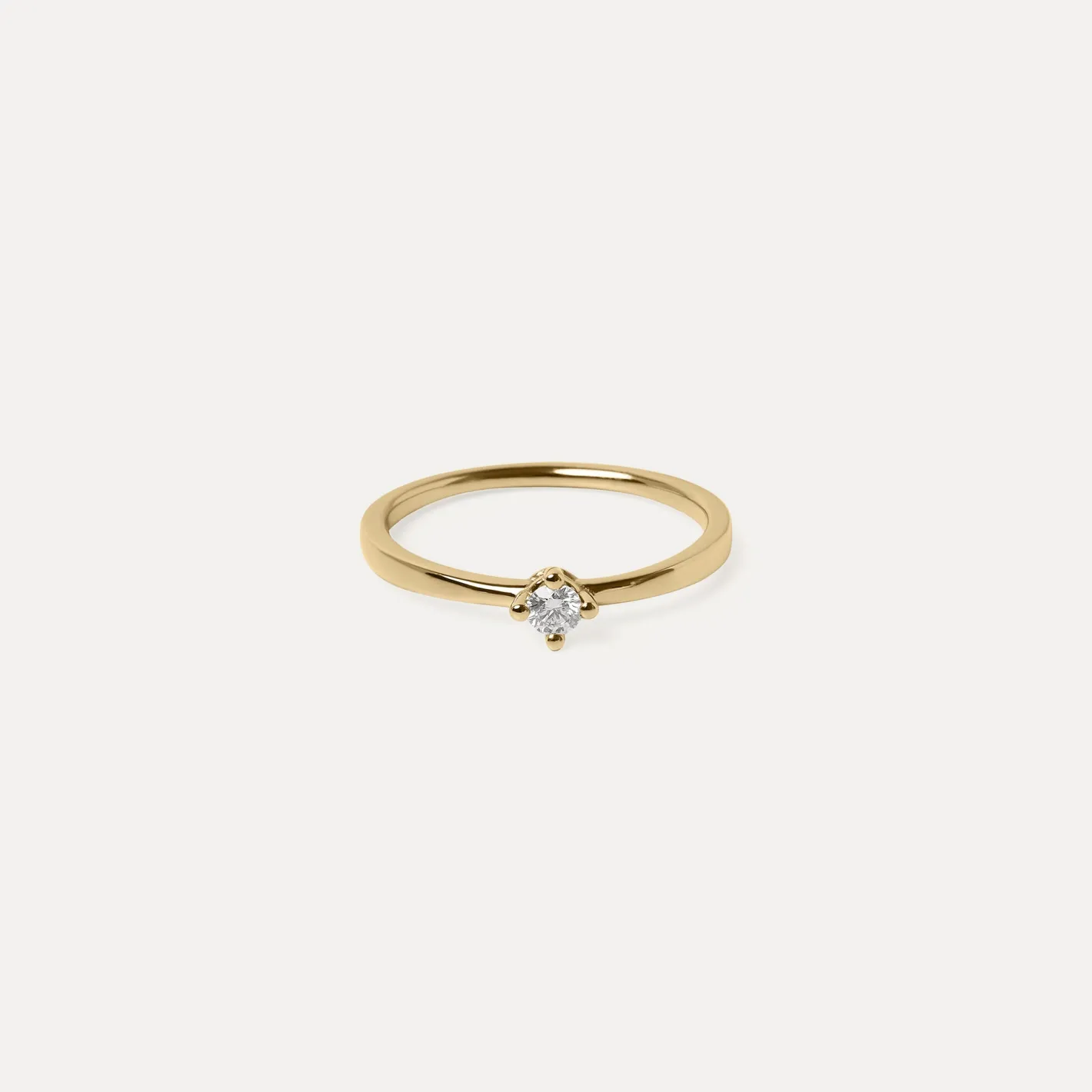 Outlet STILNEST Diamant Solitär Engagement Ring | 585 Gold