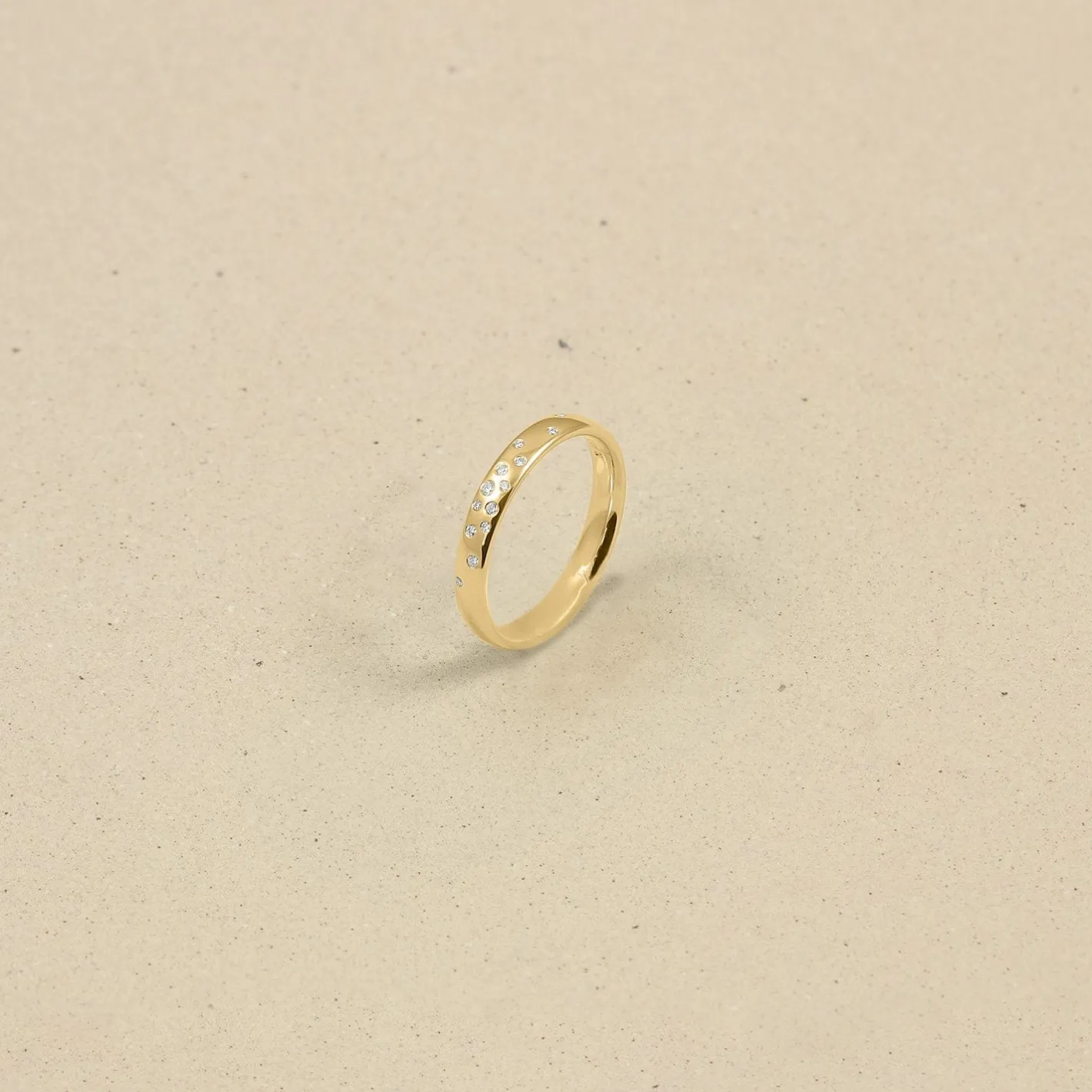 Fashion STILNEST Diamant Starlit Fair Band | 585 Gold