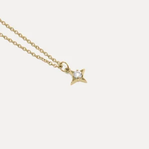 Clearance STILNEST Diamant Stella Star Kette | 585 Gold
