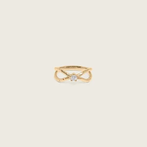 Shop STILNEST Diamant Textured Engagement Ring | 585 Gold