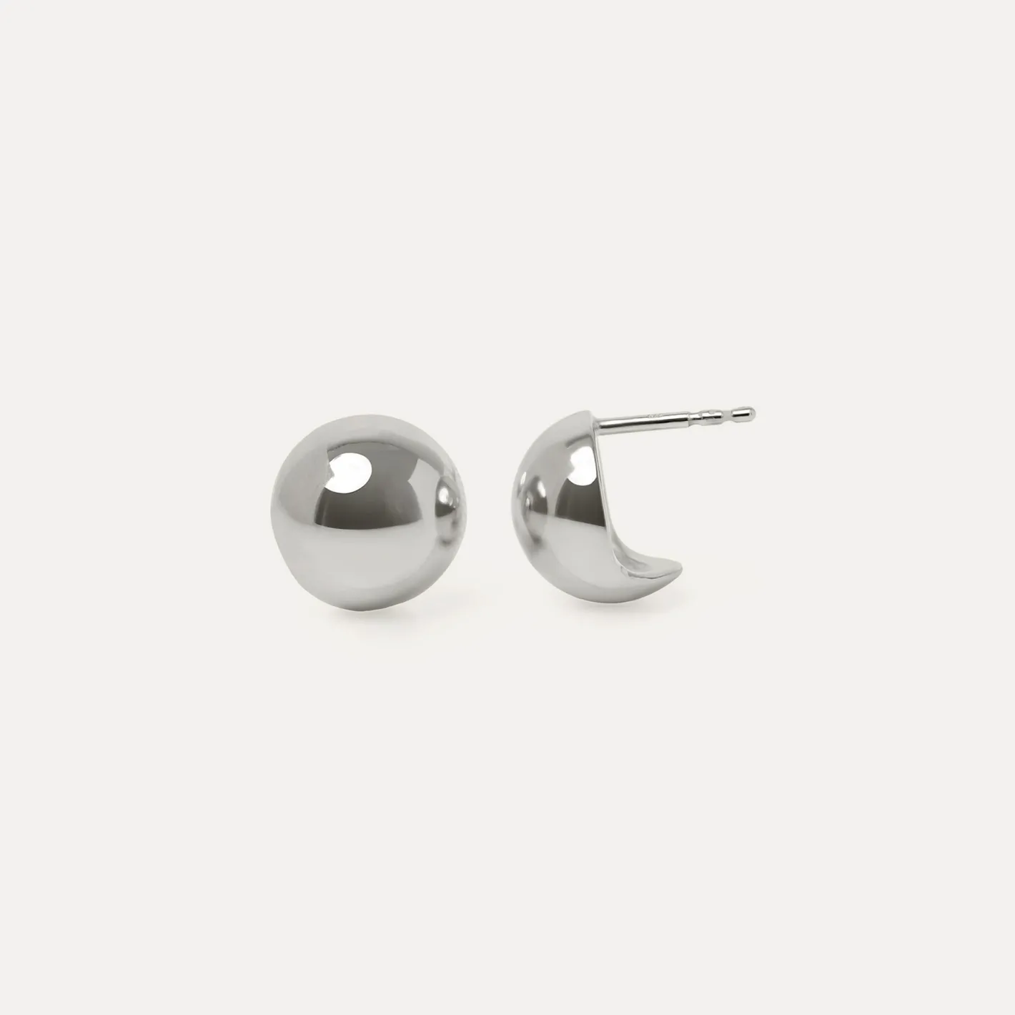 New STILNEST Dome Ohrstecker Ohrringe