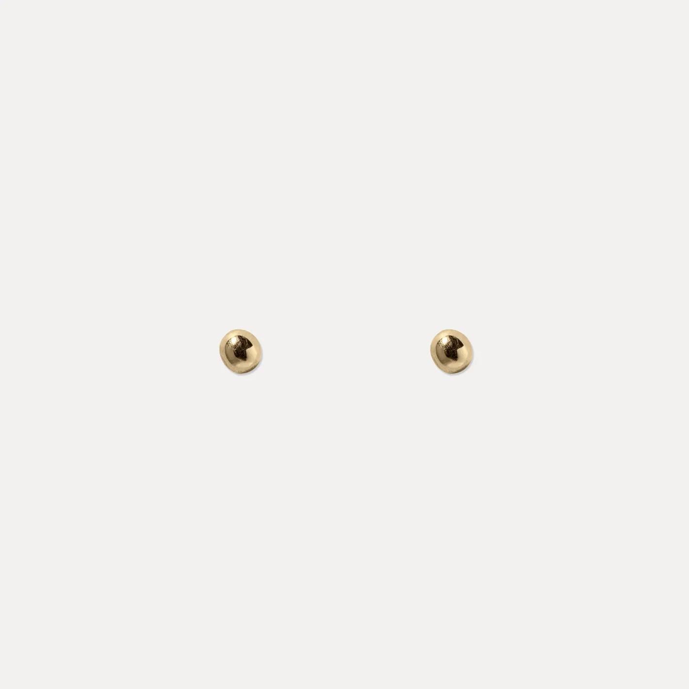 Cheap STILNEST Dot Ohrstecker Ohrringe | 585 Gold