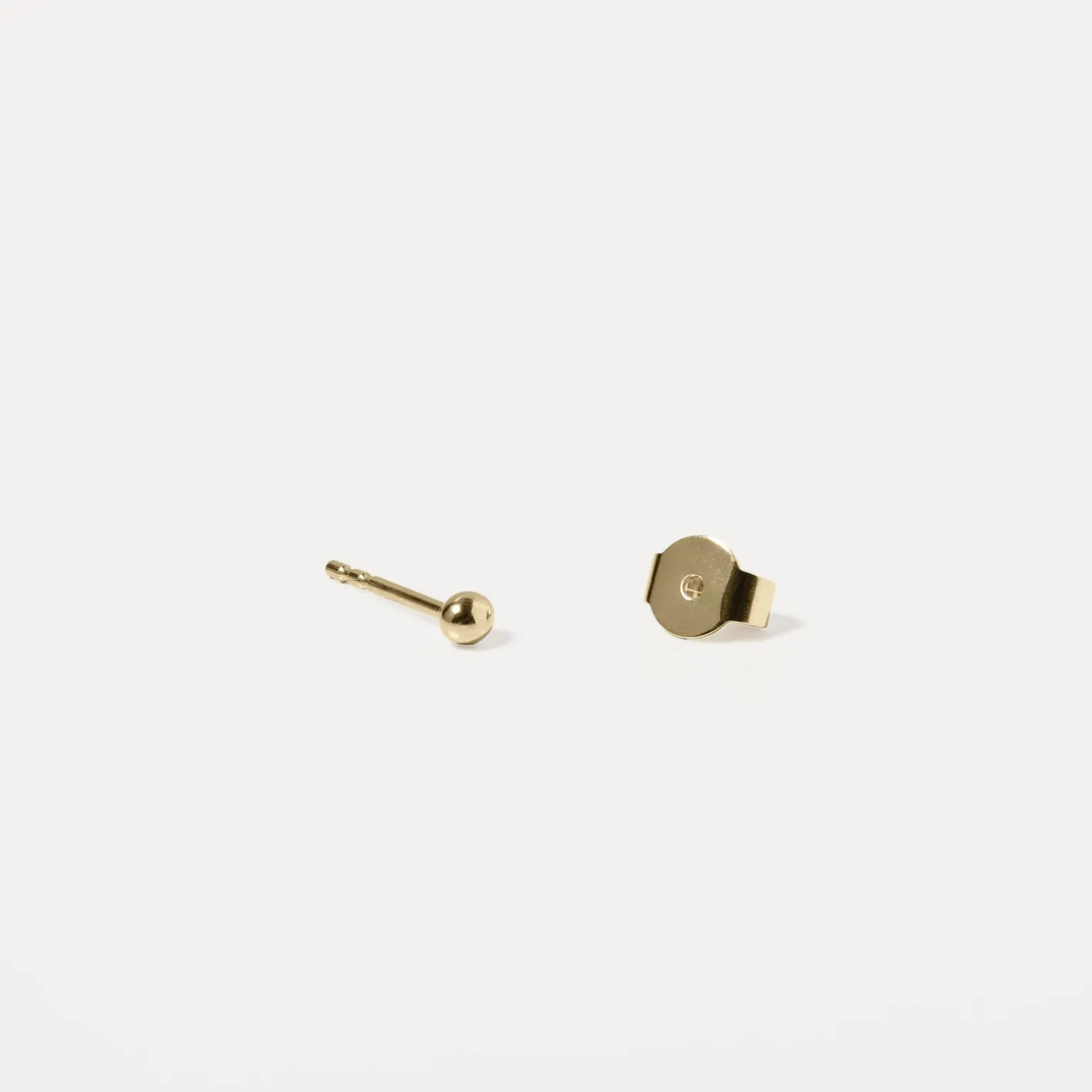Cheap STILNEST Dot Ohrstecker Ohrringe | 585 Gold