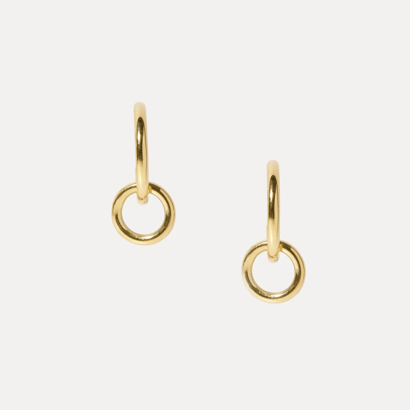 Flash Sale STILNEST Duo Creolen Ohrringe | 585 Gold