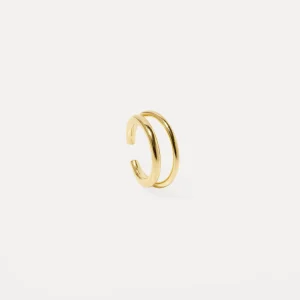 Fashion STILNEST Duo Ear Cuff | 585 Gold