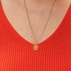 Shop STILNEST Eden Lemon Seal Kette | 585 Gold
