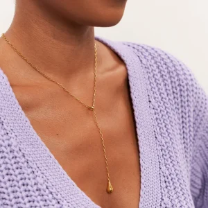 Sale STILNEST Eden Pear Lariat Kette