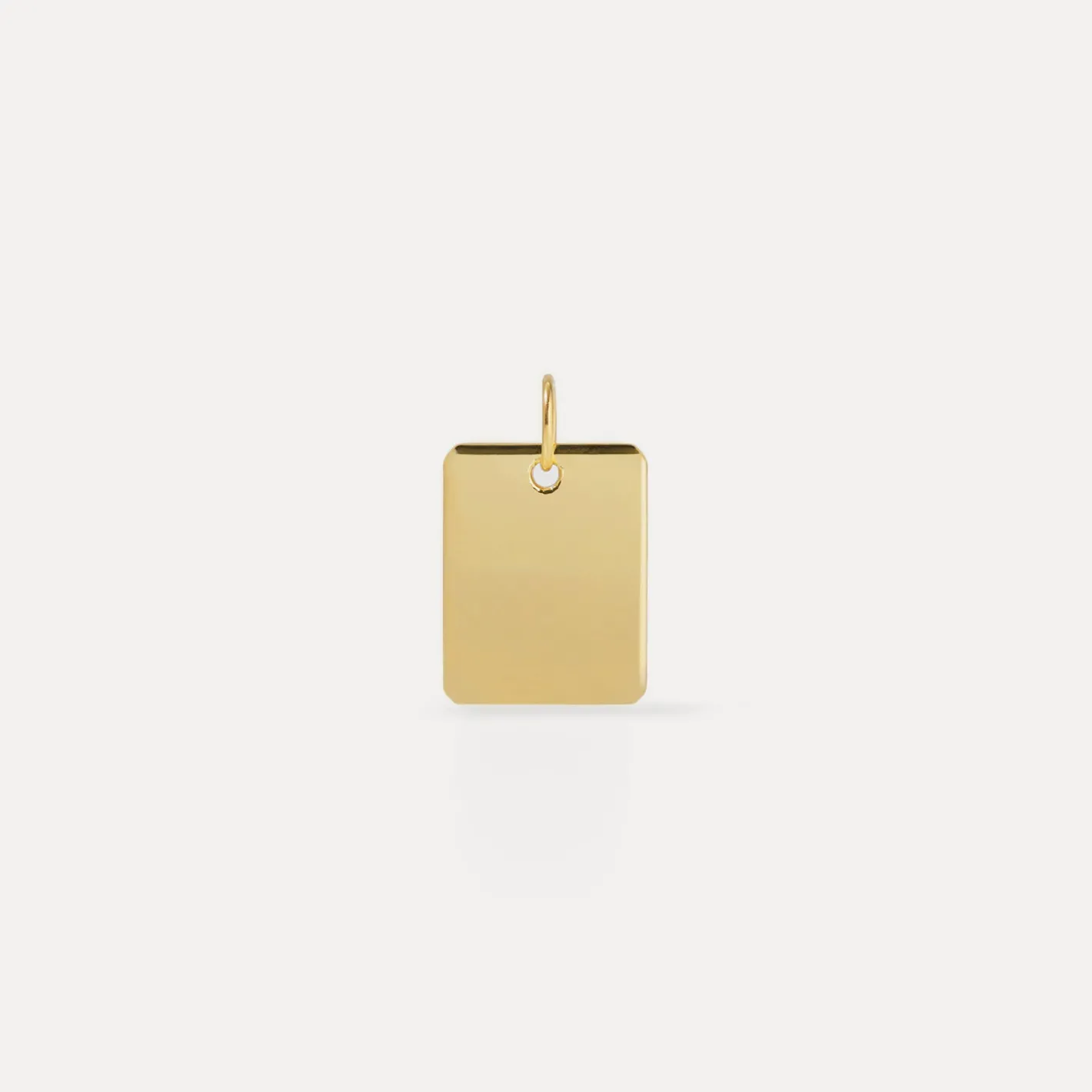 Cheap STILNEST Edge Tag Anhänger | 585 Gold