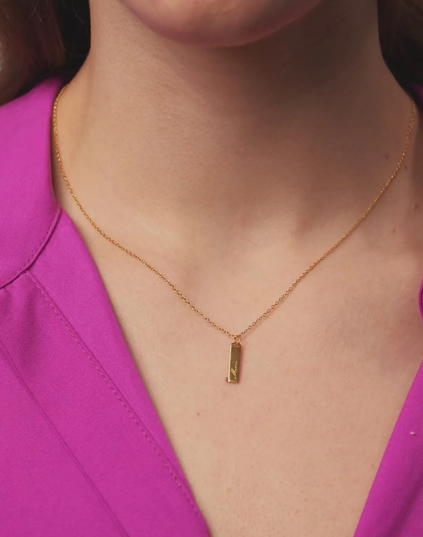 Cheap STILNEST Engravable Bar Anhänger