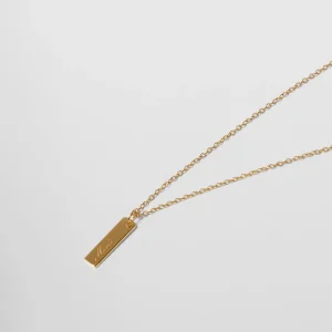 Hot STILNEST Engravable Bar Kette