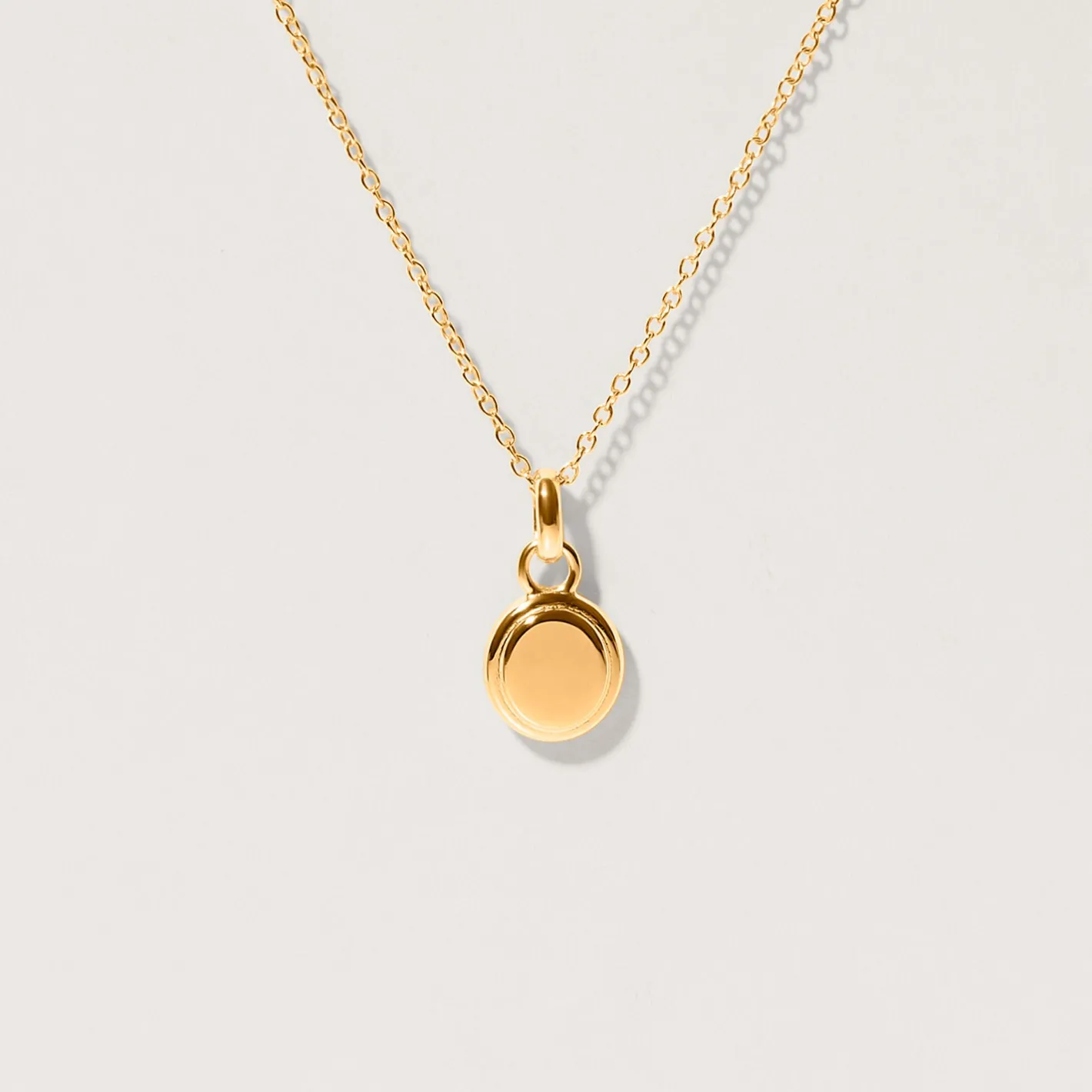 Fashion STILNEST Engravable Emblem Kette