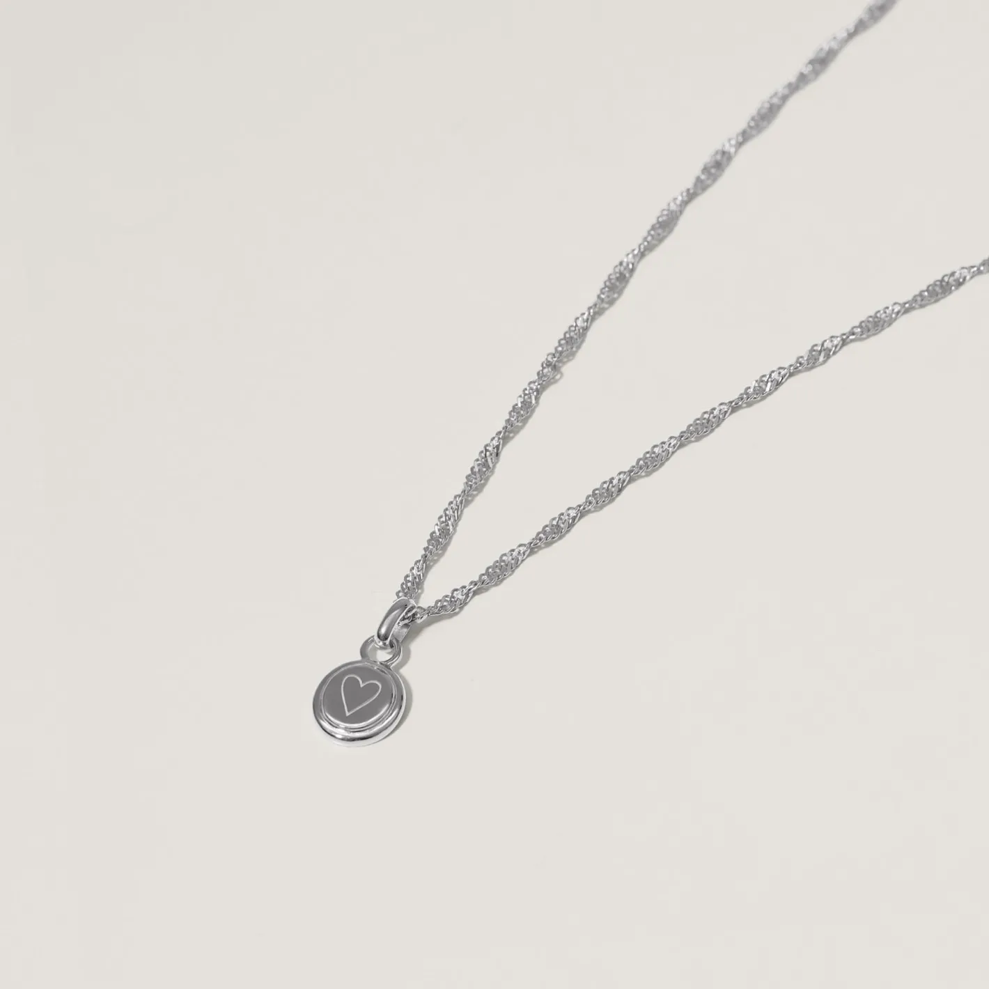 Fashion STILNEST Engravable Emblem Kette