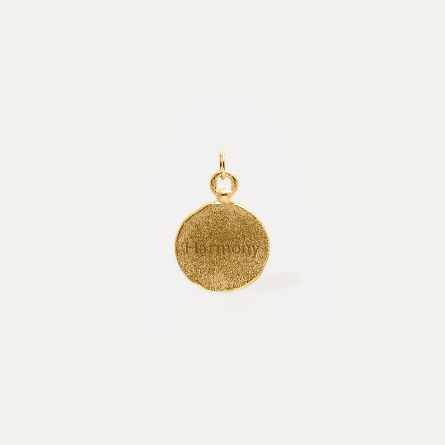 Clearance STILNEST Engravable Fluid Medallion Anhänger - Matt