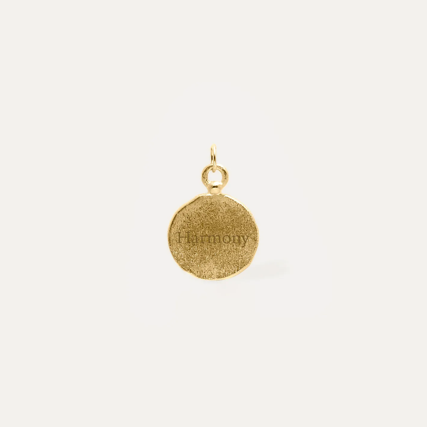 Sale STILNEST Engravable Fluid Medallion Kette | 585 Gold - Matt