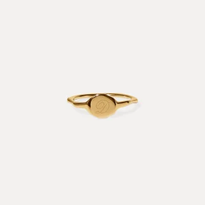Fashion STILNEST Engravable Fluid Siegelring - Hochglanz