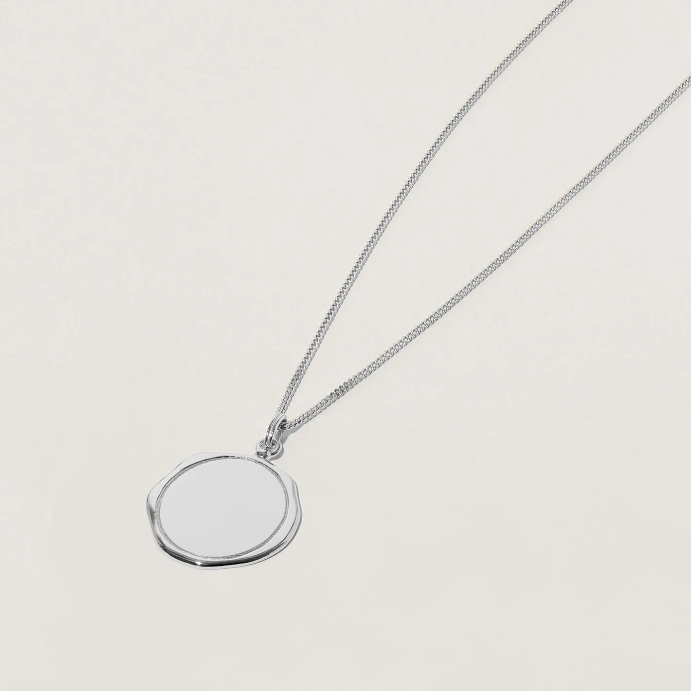 Best STILNEST Engravable Large Seal Kette