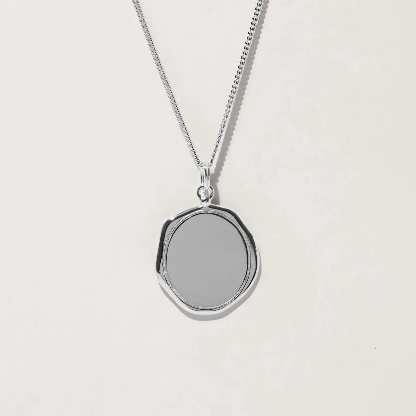 Best STILNEST Engravable Large Seal Kette
