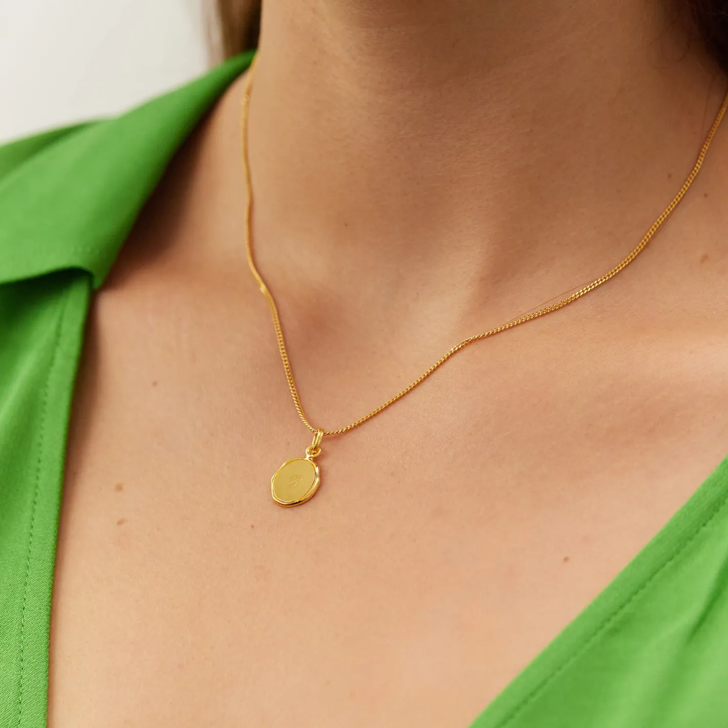 Best Sale STILNEST Engravable Seal Kette