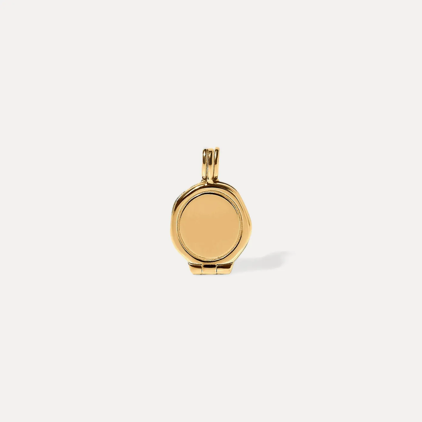 Store STILNEST Engravable Seal Medaillon Anhänger