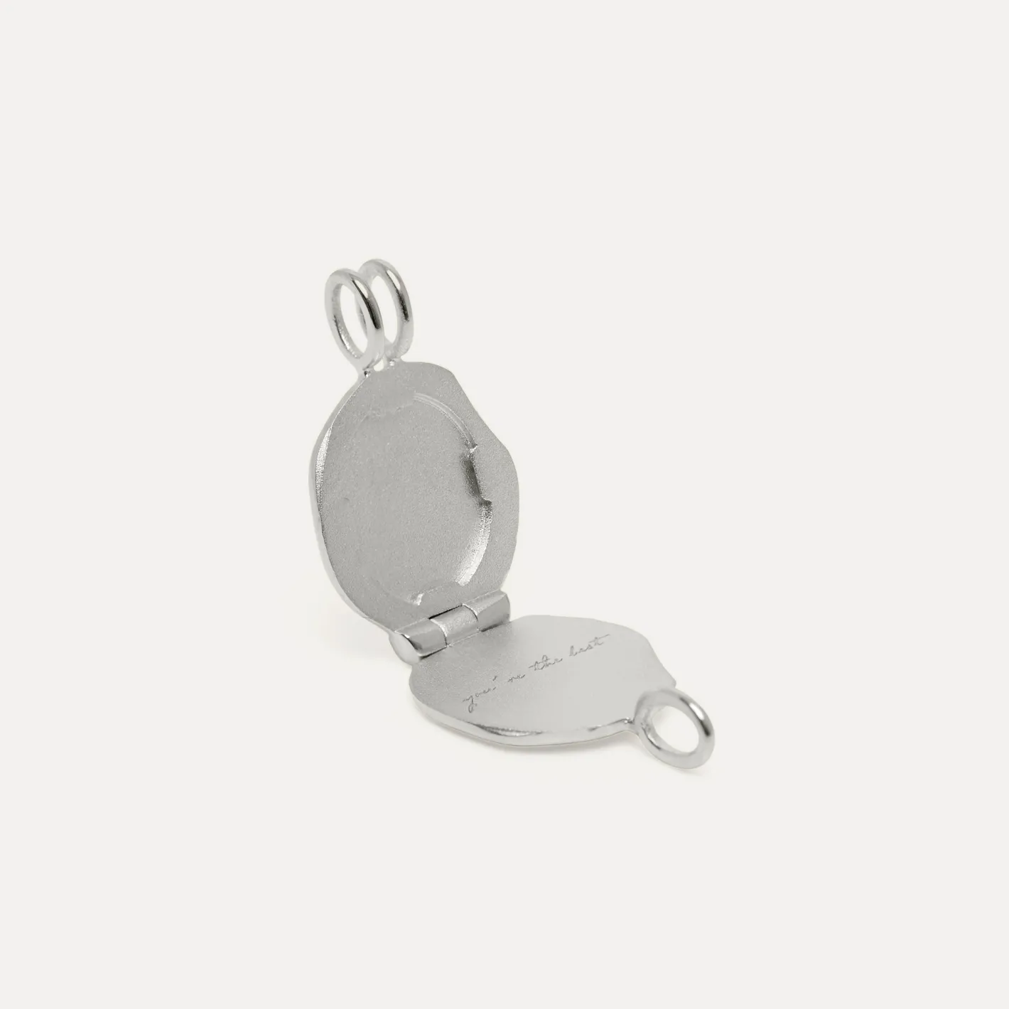 Outlet STILNEST Engravable Seal Medaillon Kette