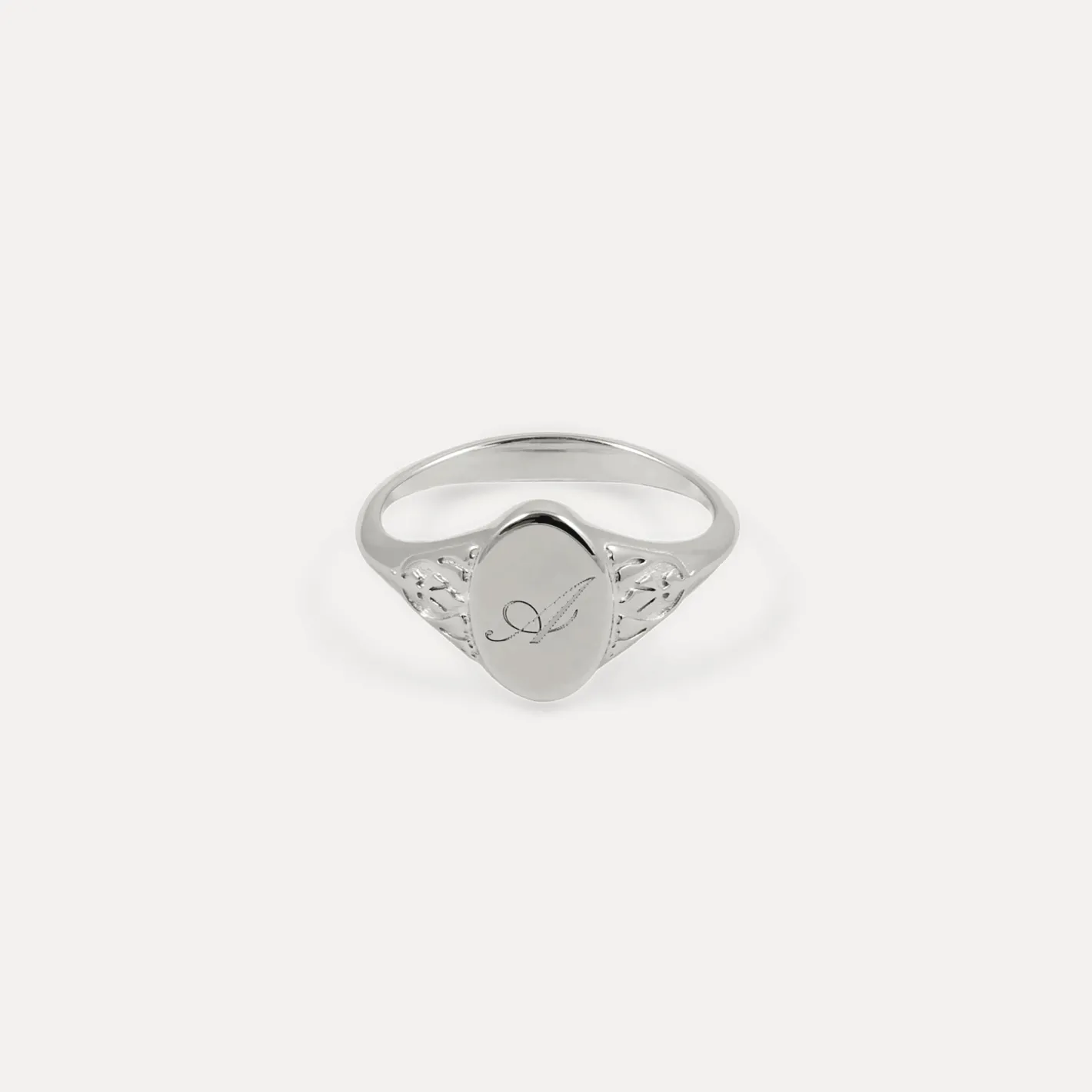 Fashion STILNEST Engravable Victorian Siegelring