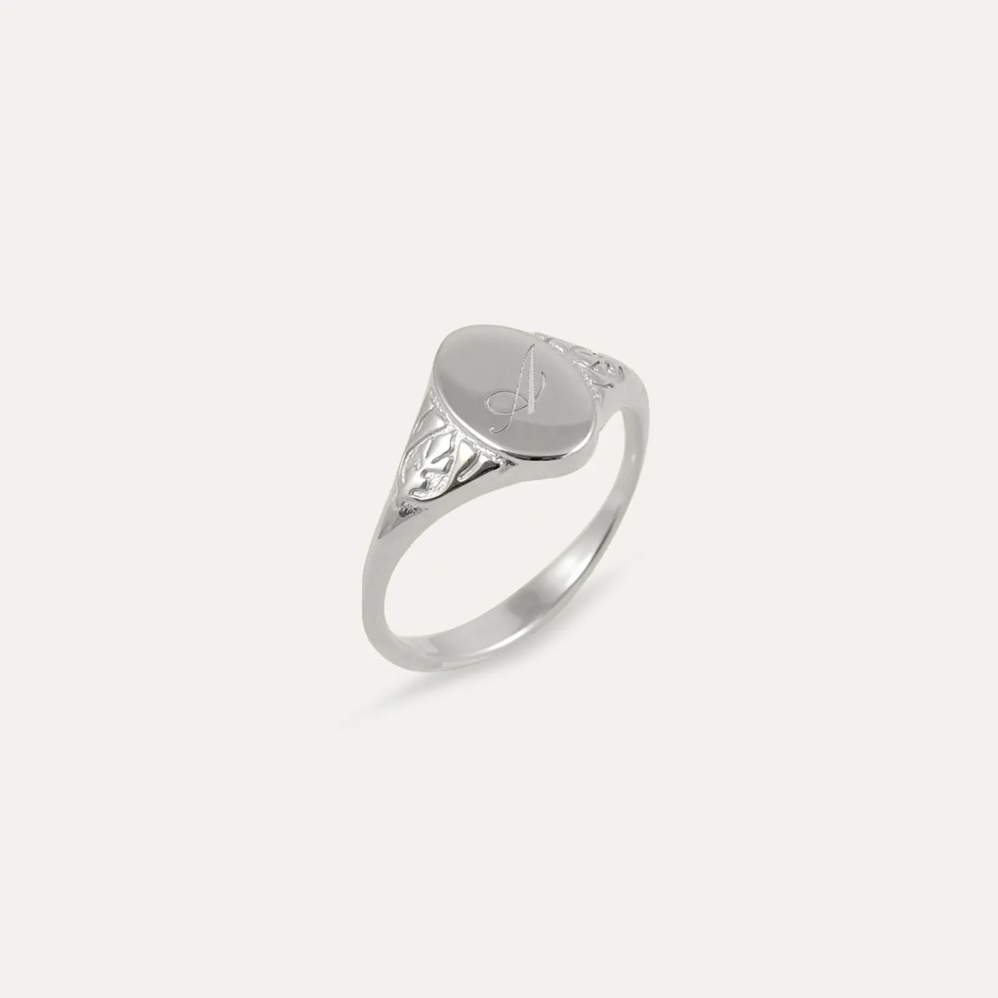 Fashion STILNEST Engravable Victorian Siegelring