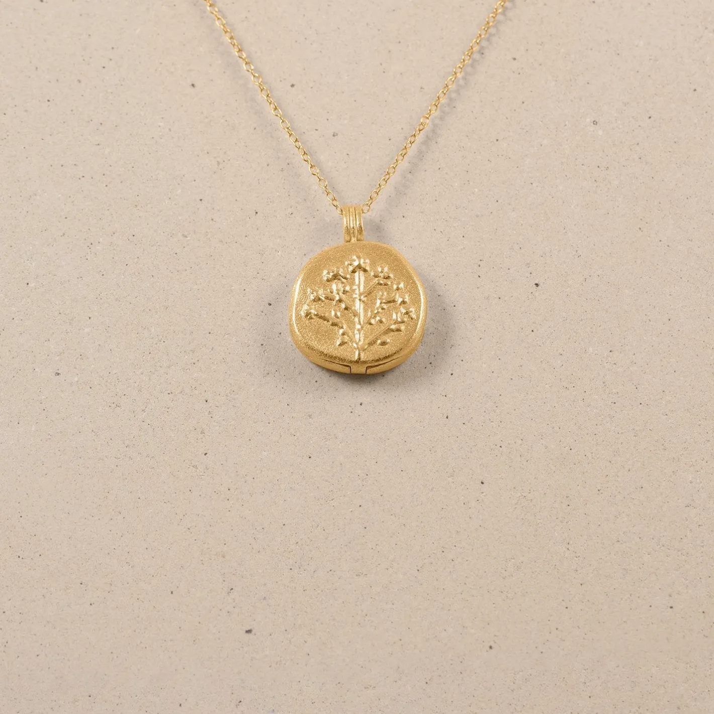 Best Sale STILNEST Floral Medaillon Kette