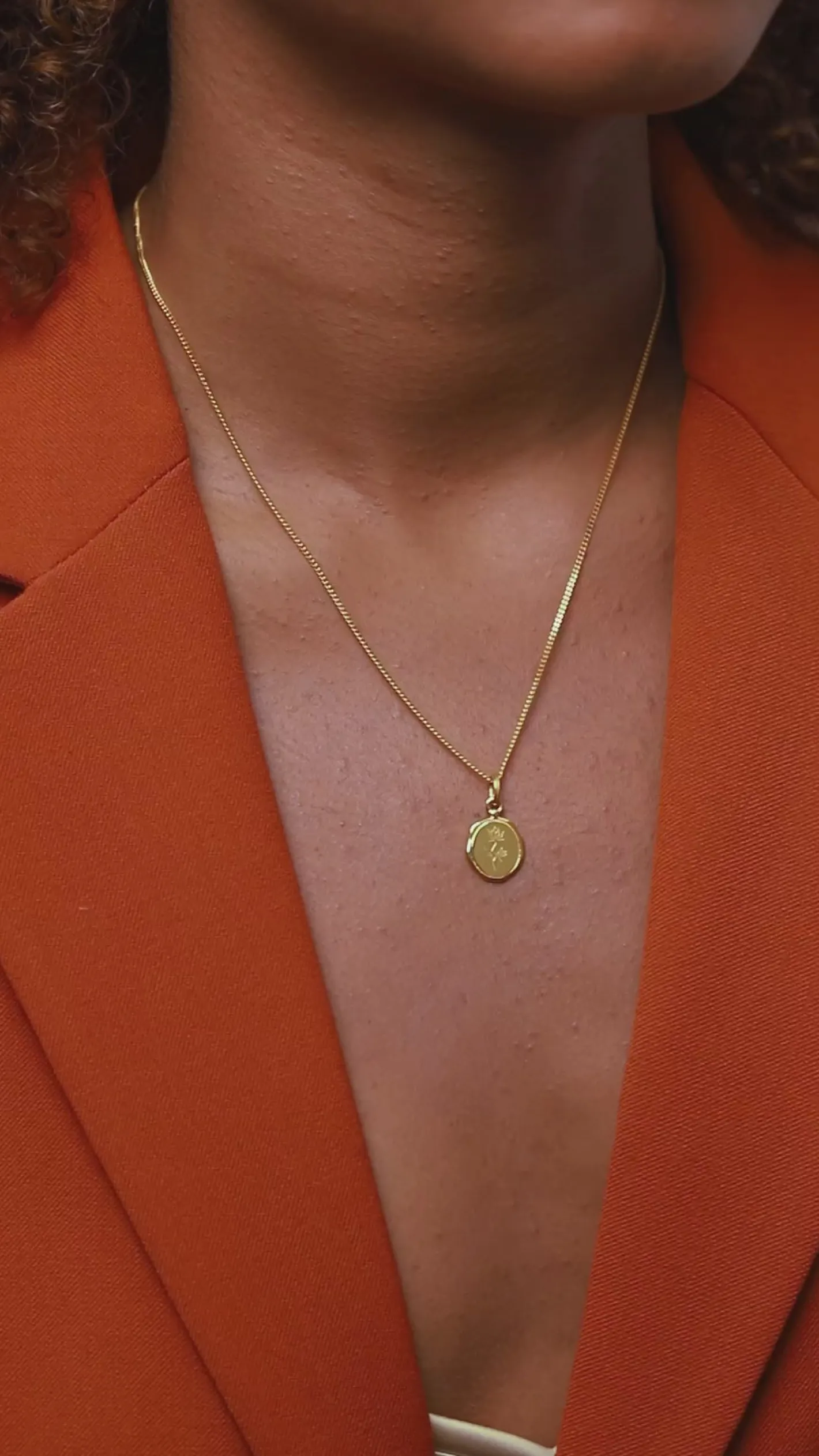Best STILNEST Floral Seal Kette