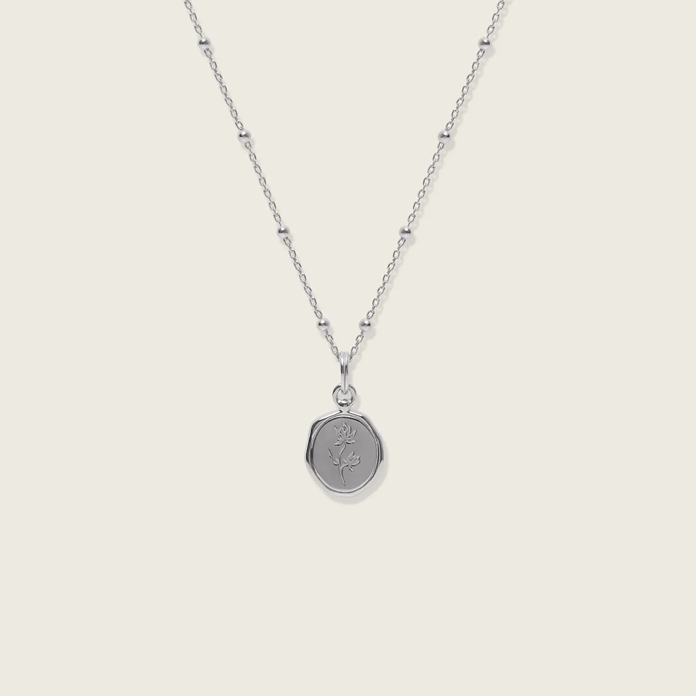 Best STILNEST Floral Seal Kette