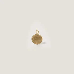 Shop STILNEST Fluid Medallion Anhänger | 585 Gold - Matt