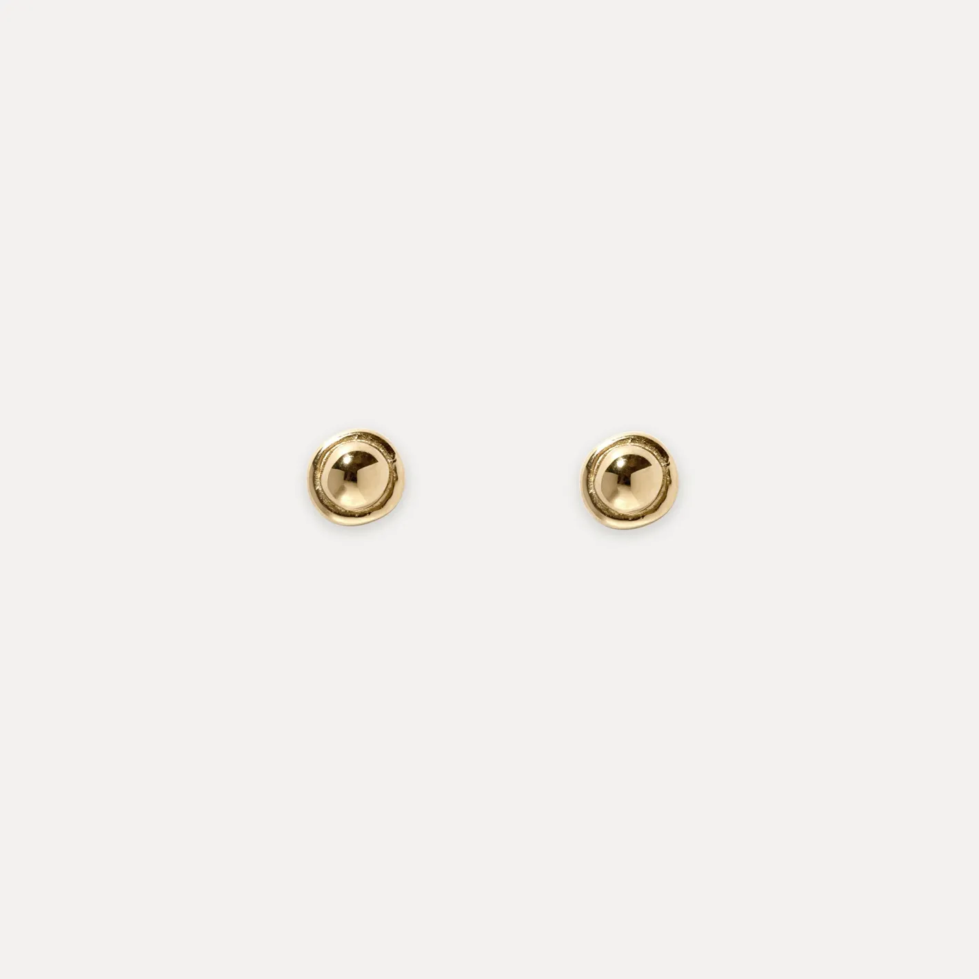 Clearance STILNEST Fluid Ohrstecker Ohrringe | 585 Gold