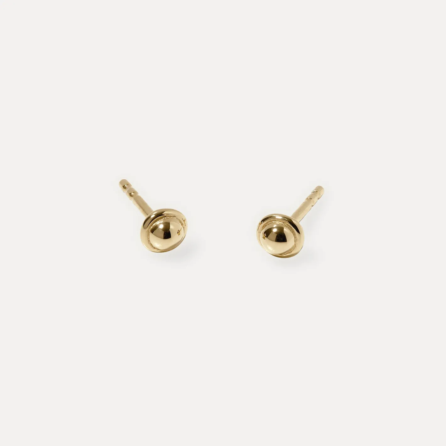 Clearance STILNEST Fluid Ohrstecker Ohrringe | 585 Gold