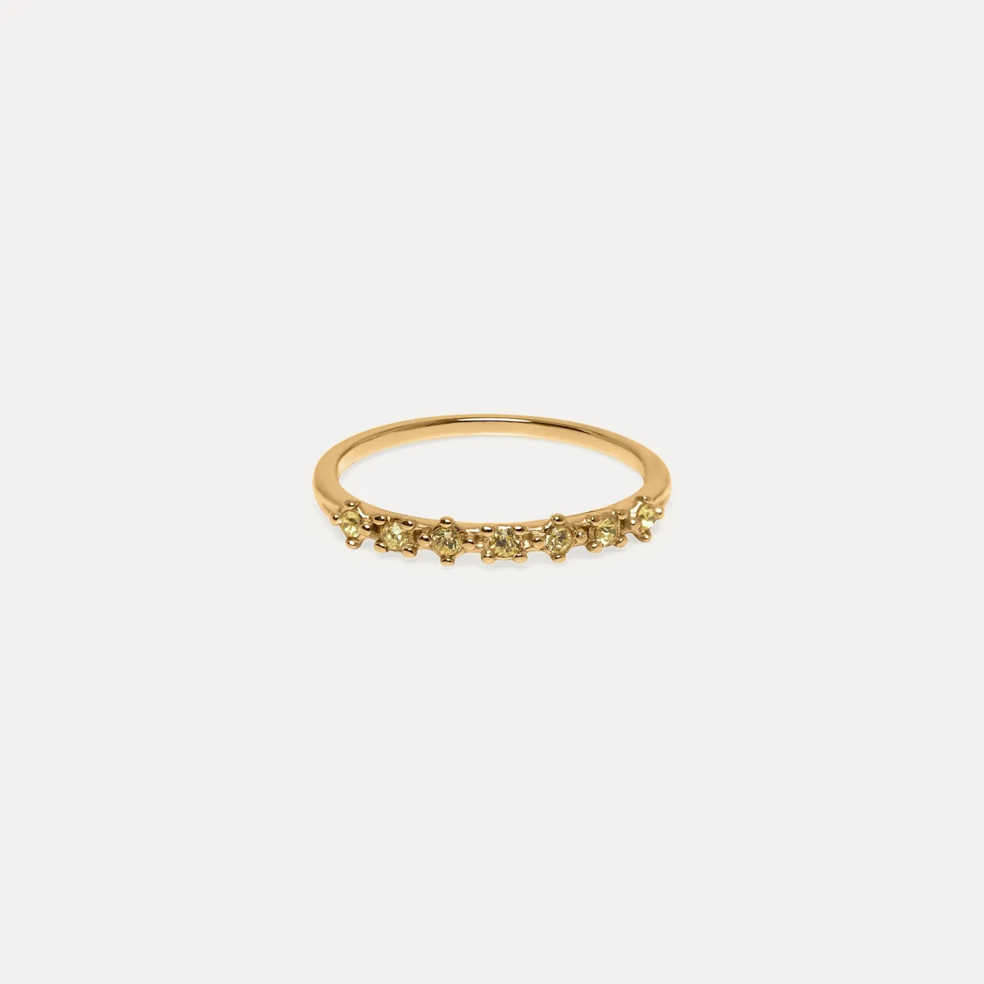 Shop STILNEST Gelbe Kristalle Color Delight Ring