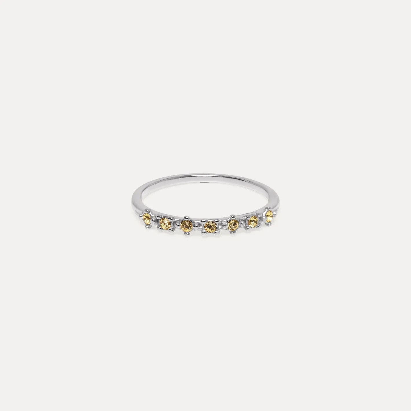 Shop STILNEST Gelbe Kristalle Color Delight Ring